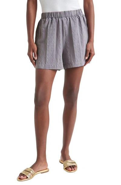 Splendid Women's Aubrey Patterned Shorts In Oyster