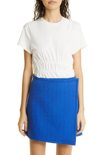 Proenza Schouler Women's Ruched Side-tie T-shirt In Off White