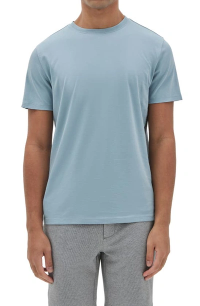 Robert Barakett Georgia Crewneck T-shirt In Soft Teal