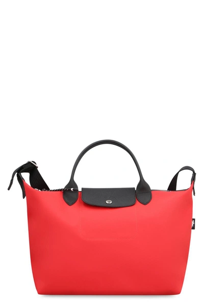 Longchamp Pliage Energy M Handbag In Red ModeSens