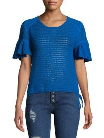 Free People Babes Only Tee In Blue