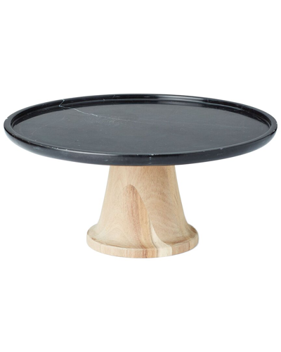 Lenox Lx Collective Cake Plate In Black