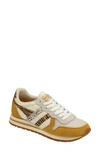 Gola Classics Daytona Safari Sneaker In Off White/ Mustard