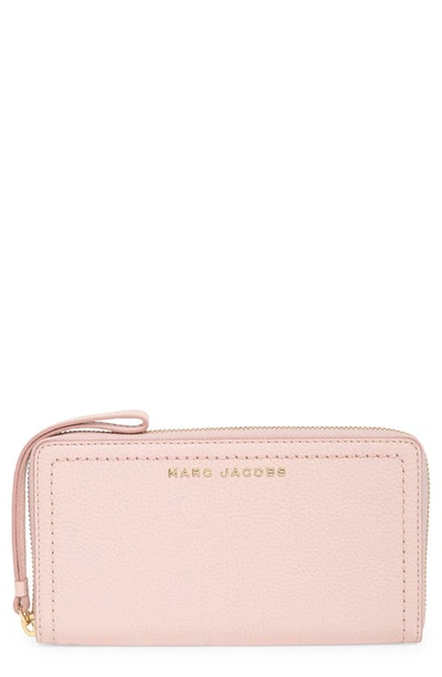 Marc Jacobs Wristlet Wallet In Peach Whip