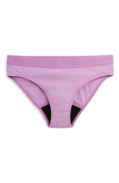 Tomboyx Period Proof Moderate Absorbency Bikini In Sugar Violet
