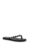 Yosi Samra Rivington Stud Flip Flop In Black