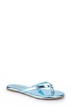 Yosi Samra Rivington Flip Flop In Blue