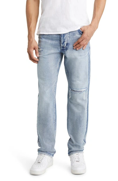 Ksubi Hazlow Rekovery Straight Leg Jeans In Blue