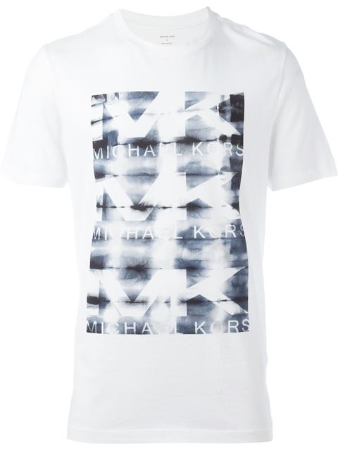 Michael Kors Logo Print T-shirt | ModeSens