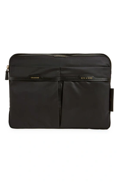 Anya Hindmarch Technology Recycled Nylon Case In Black