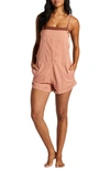 Billabong Wild Pursuit Overalls In Rose Dawn