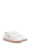 On Women's The Roger Advantage Low Top Sneakers In White/wood Rose