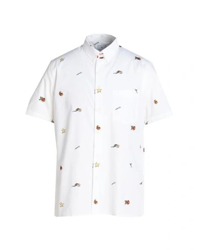 Ps By Paul Smith Cotton Shirt In White