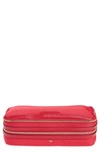 Anya Hindmarch Make-up Recycled Nylon Cosmetics Zip Pouch In Hot Pink