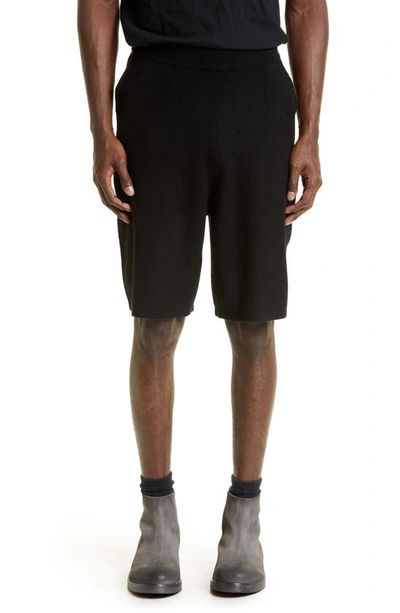 Frenckenberger Cashmere Shorts In Black