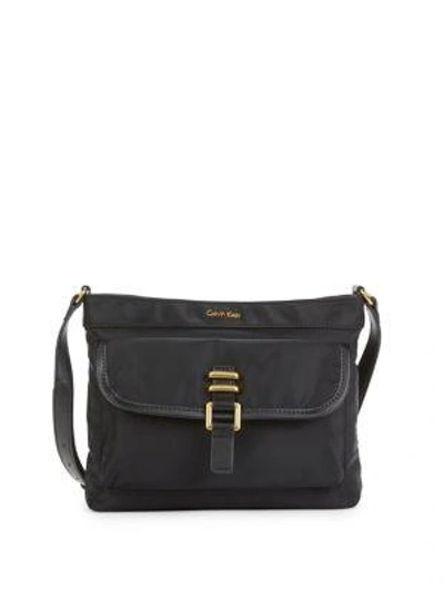 Calvin Klein Florence Messenger Bag In Black