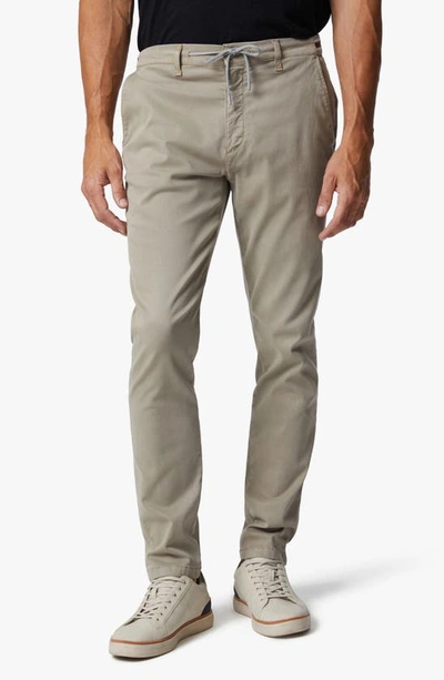 34 Heritage Ravenna Soft Touch Stretch Shorts In Aluminum Soft Touch