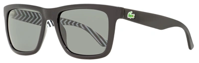 Lacoste Men's Rectangular Sunglasses L750s 001 Black 54mm In Multi