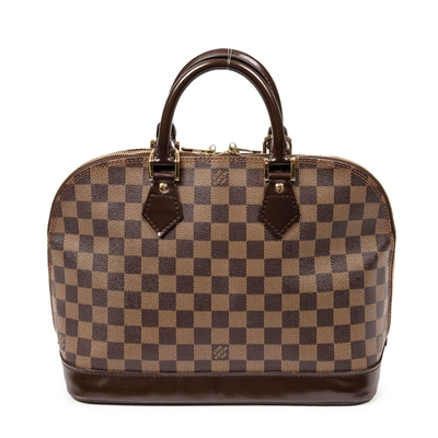 Pre-owned Louis Vuitton Alma Pm In Brown