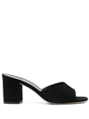 Paris Texas Anja 70mm Mules In Black