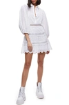 Alice And Olivia Blakesley Minidress In White