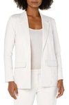 Liverpool Los Angeles Princess Detail Boyfriend Blazer In Vintage White