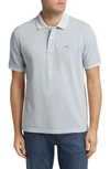 Faherty Sunwashed Piqué Polo Shirt In Blue Breeze