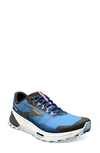 Brooks Catamount 2 Trail Running Shoe In Blue/black/yellow