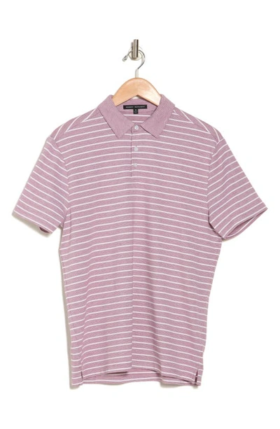 Robert Barakett Carlsbad Short Sleeve Polo In Dark Pink
