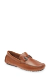 Nordstrom Bryce Bit Driving Shoe In Tan Leather