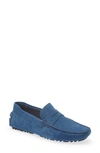 Nordstrom Brody Driving Penny Loafer In Blue Sodalite