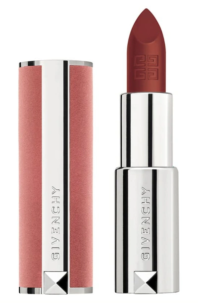 Givenchy Le Rouge Sheer Velvet Matte Lipstick In 50 Brun Acajou