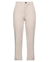 True Royal Woman Pants Beige Size 4 Cotton, Elastane