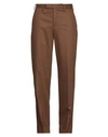 Pt Torino Man Pants Brown Size 38 Virgin Wool, Elastane