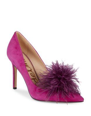 sam edelman feather pumps