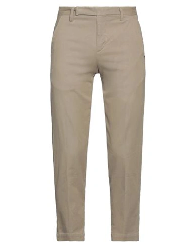 Entre Amis Man Pants Sand Size 29 Cotton, Elastane In Beige