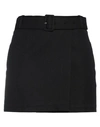 Ami Alexandre Mattiussi Woman Mini Skirt Black Size M Virgin Wool
