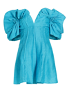 Cult Gaia Women's Asal Off-the-shoulder Minidress In Nile