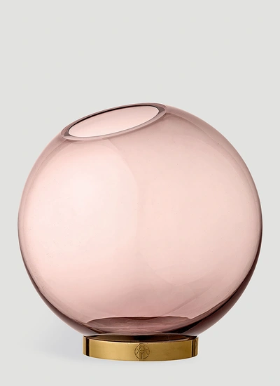 Aytm Globe Vase Unisex Pink