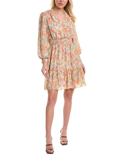 nanette lepore pink floral dress Nanette Lepore