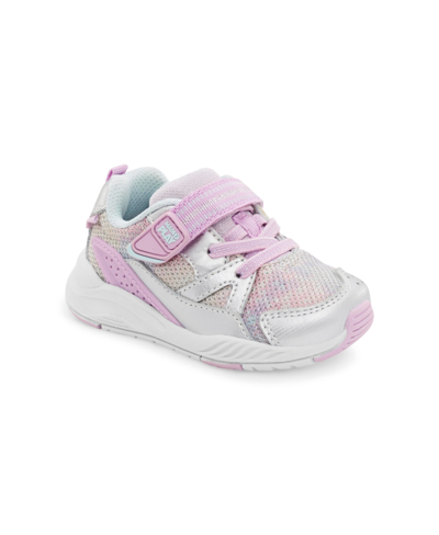 Stride Rite Little Girls Made2play Journey 2 Textile Sneakers In Rainbow