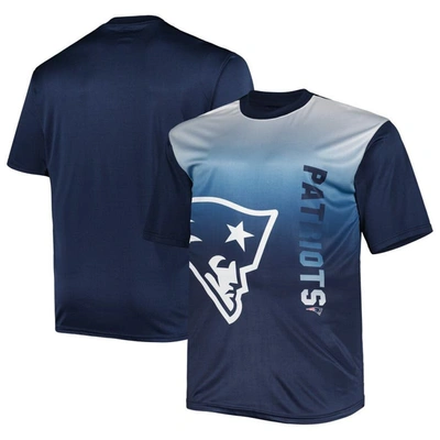 Fanatics Branded Navy New England Patriots Big & Tall T-shirt