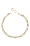 Baublebar Beaded Choker Necklace In Gold
