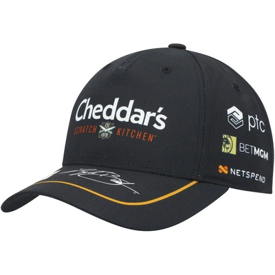 Checkered Flag Black Kyle Busch Sponsor Uniform Adjustable Hat