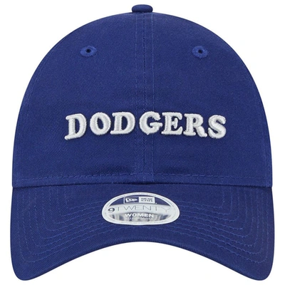 New Era Royal Los Angeles Dodgers Shoutout 9twenty Adjustable Hat