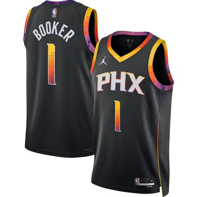Jordan Brand Unisex  Devin Booker Black Phoenix Suns Swingman Jersey