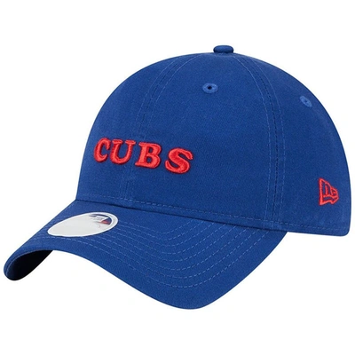 New Era Royal Chicago Cubs Shoutout 9twenty Adjustable Hat
