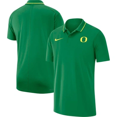 Nike Green Oregon Ducks Coaches Performance Polo