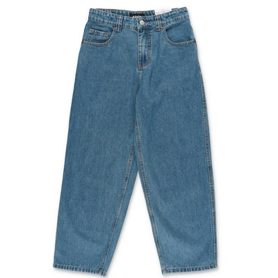 Molo Kids' Aiden Blue Cotton Denim Boy  Jeans