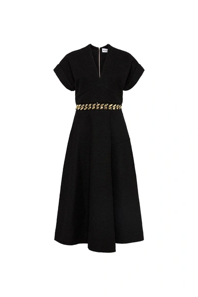 Rebecca Vallance Carine Midi Dress Black